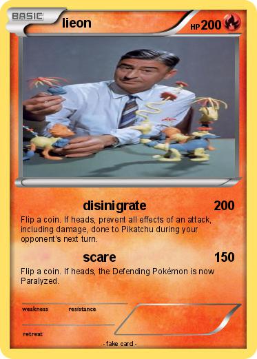 Pokemon lieon