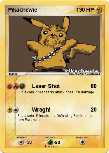 Pokemon Pikachewie