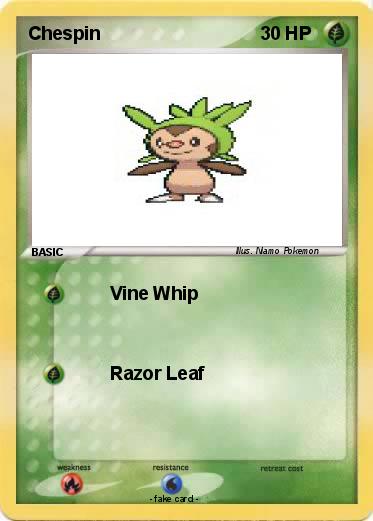Pokemon Chespin