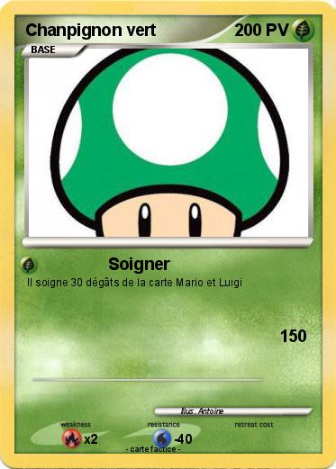 Pokemon Chanpignon vert