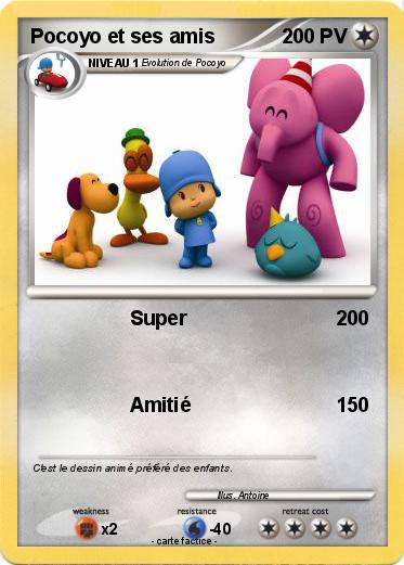 Pokemon Pocoyo et ses amis