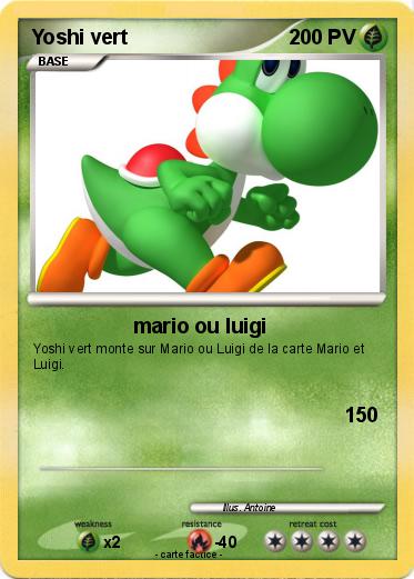 Pokemon Yoshi vert