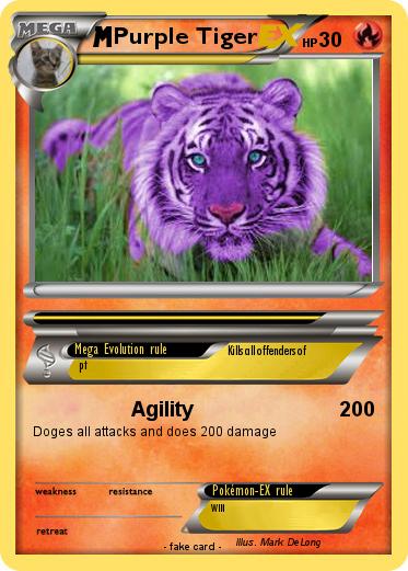 Pokemon Purple Tiger