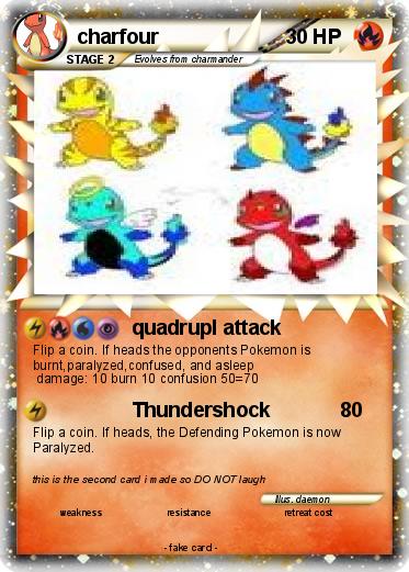 Pokemon charfour
