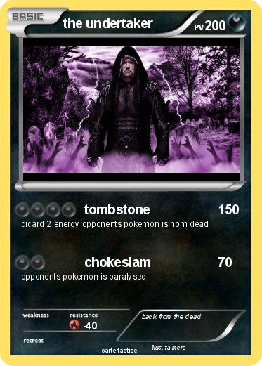 Pokemon the undertaker
