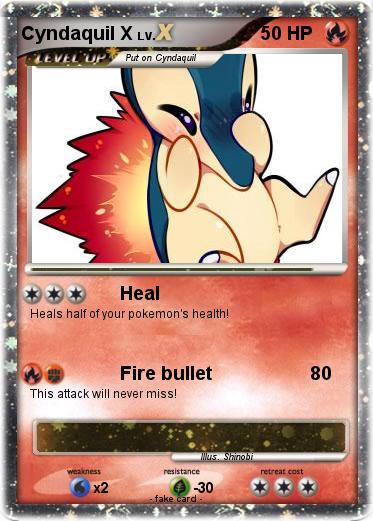 Pokemon Cyndaquil X