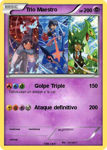 Pokemon Trio Maestro