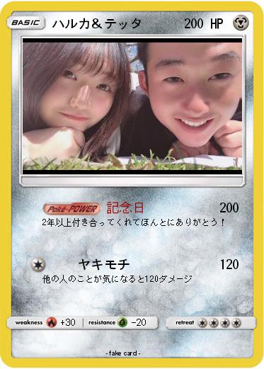 Pokemon ハルカ＆テッタ