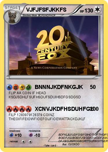 Pokemon VJFJFSFJKKFS