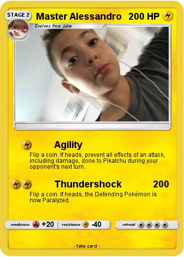 Pokemon Master Alessandro