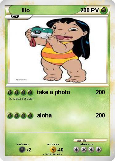 Pokemon lilo