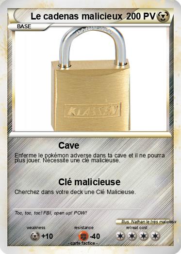 Pokemon Le cadenas malicieux