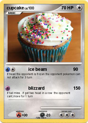Pokemon cupcake