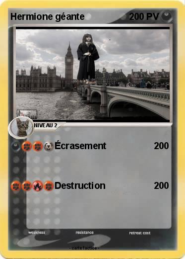 Pokemon Hermione géante
