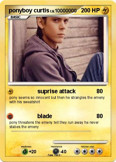 Pokemon ponyboy curtis