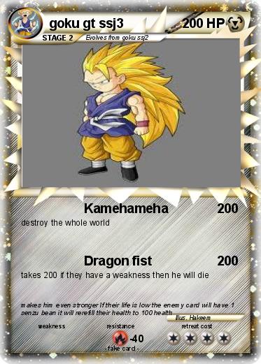 Pokemon goku gt ssj3