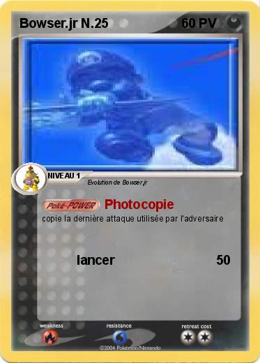 Pokemon Bowser.jr N.25