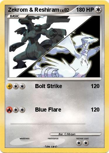 Pokemon Zekrom & Reshiram