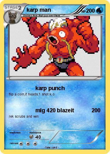 Pokemon karp man