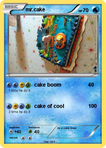 Pokemon mr.cake
