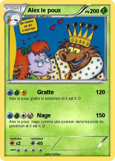 Pokemon Alex le poux