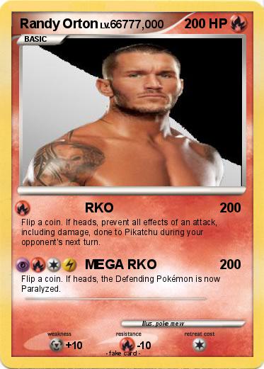 Pokemon Randy Orton