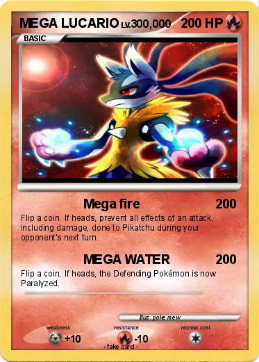 Pokemon MEGA LUCARIO