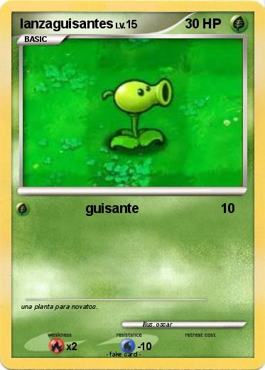 Pokemon lanzaguisantes
