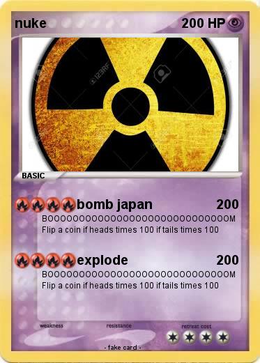Pokemon nuke