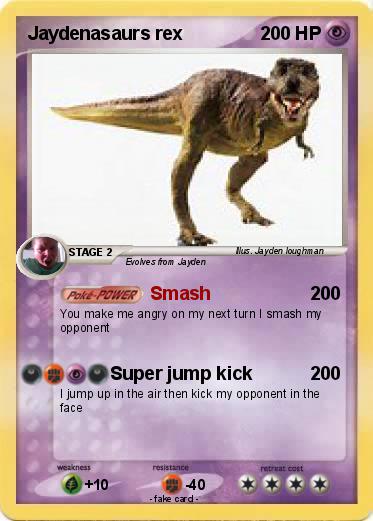 Pokemon Jaydenasaurs rex
