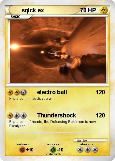 Pokemon sqick ex