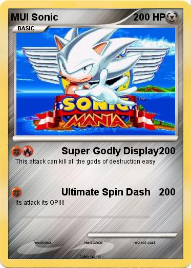 Pokemon MUI Sonic