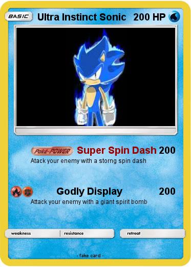 Pokemon Ultra Instinct Sonic