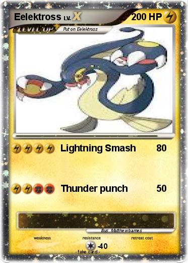 Pokemon Eelektross