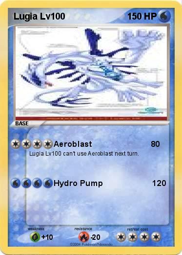 Pokemon Lugia Lv100