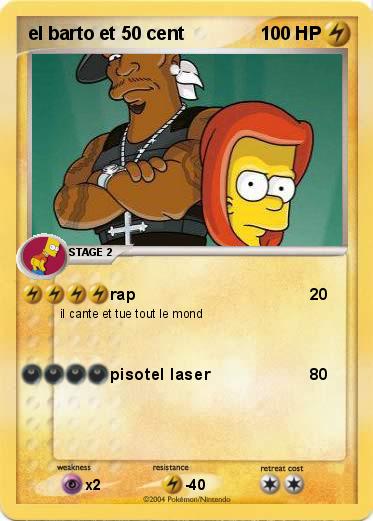 Pokemon el barto et 50 cent
