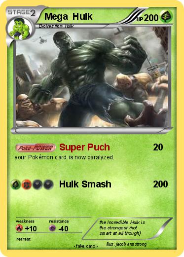 Pokemon Mega  Hulk