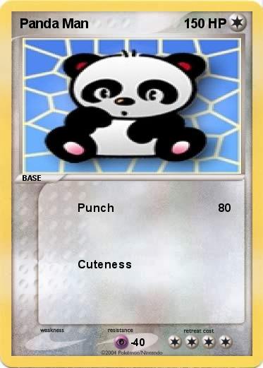 Pokemon Panda Man