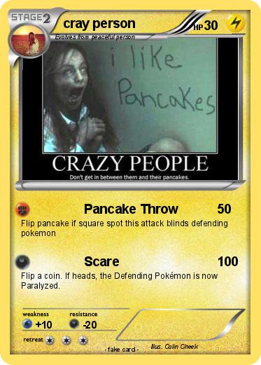 Pokemon cray person