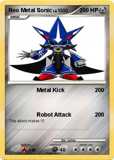 Pokemon Neo Metal Sonic