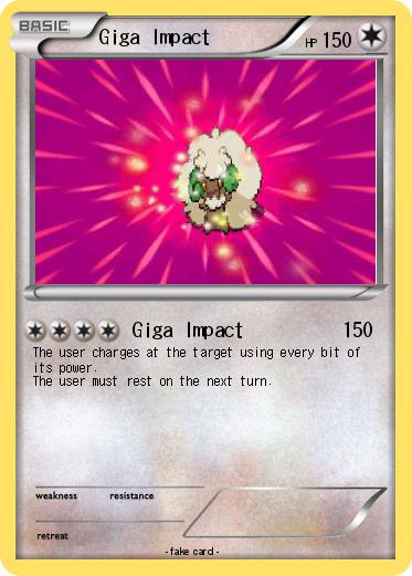Pokemon Giga Impact