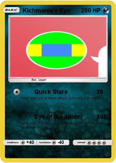 Pokemon Kichmania’s Eye