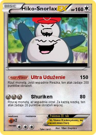 Pokemon Hiko-Snorlax