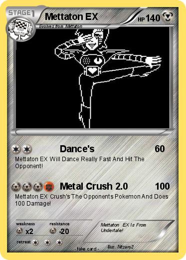 Pokemon Mettaton EX