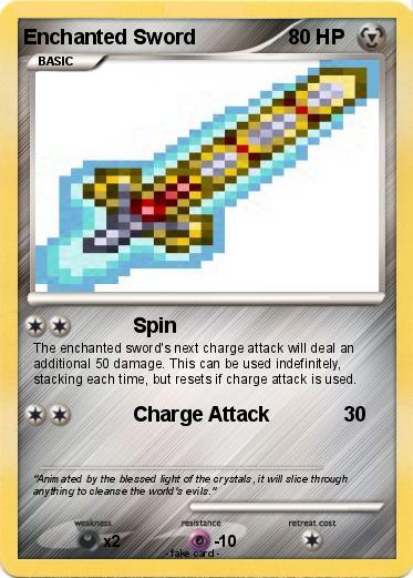 Pokemon Enchanted Sword