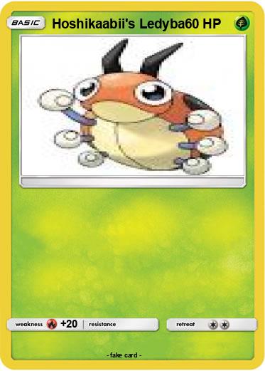 Pokemon Hoshikaabii's Ledyba