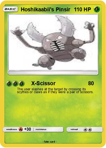 Pokemon Hoshikaabii's Pinsir