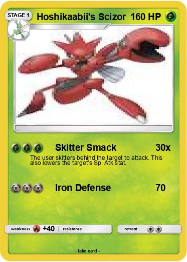 Pokemon Hoshikaabii's Scizor