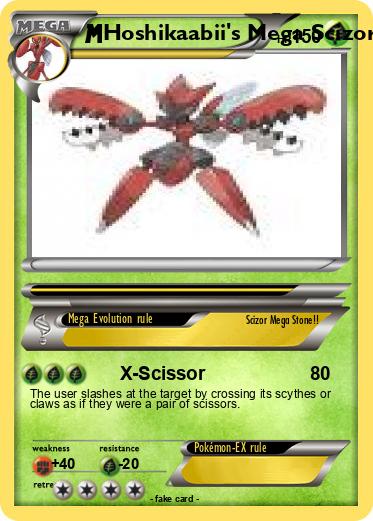 Pokemon Hoshikaabii's Mega Scizor