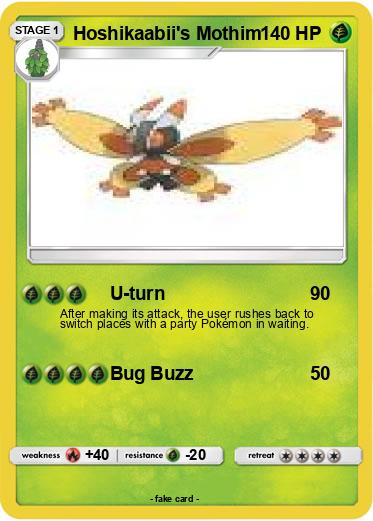 Pokemon Hoshikaabii's Mothim